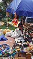 Toy Vendor in front of Basavanagudi inside Bugle Rock park