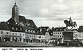 Trg bana Jelačića u Zagrebu na fotografiji iz 1880. godine.