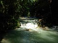 un tratto del fiume a Colle di Val d'Elsa