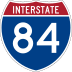 Interstate 84 marker