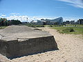 Bunker allemand et centre Juno Beach.