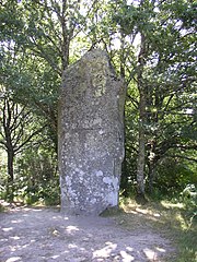 Le Menhir de Ceinturat.