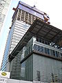 The building under construction in June 2009