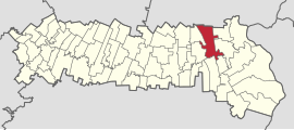 Location in Ialomița County