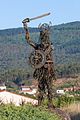 Estatua que conmemora as invasións viquingas