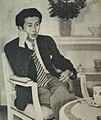 Ikuma Dan op 29 oktober 1952 (Foto: 朝日新聞社) overleden op 17 mei 2001