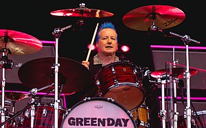 Tré Cool at the Isle of Wight Festival 2024