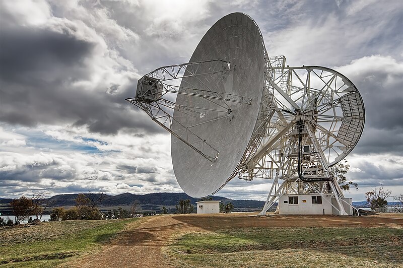 Mount Pleasant Radio Observatory's Telescope.