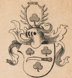 Wappen derer von Görne, nach Siebmacher (1878)