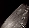 Mari di a tranquillità futografiatu da a missioni Apollo 8