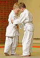 Image 11Two children training in judo techniques (from Judo)