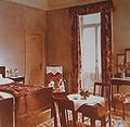 Une simple chambre du King David, vers 1930.