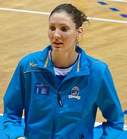 Jelena Lavko 2015-ben az RK Podravka Koprivnica színeiben