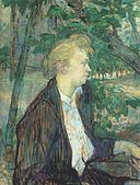 Portrait of Gabrielle, 1891, oil on cardboard, Museum Toulouse-Lautrec, Albi