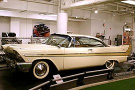 Plymouth Fury från sent 50-taĺ.