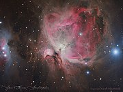 Nébuleuse d'Orion par un amateur.