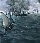 Édouard Manet, Bitwa pomiędzy USS Kearsarge i CSS Alabama, 1864