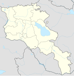 Sevan Սեվան is located in Armenie