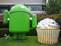 Android Cupcake maskotu