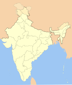 Map indicating the location of JABALPUR