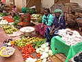 Op de markt in Leo