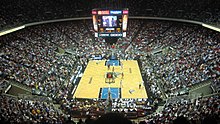 The Orlando Magic playing against the Los Angeles Lakers in 2008.