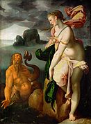 Bartholomeus Spranger, Glaucus et Scylla, 1582