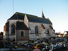 L'église Saint-Fiacre.