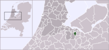 Situo de la municipo Laren