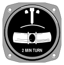 Virosbandometro (Turn and Slip indicator)