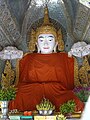 Buddha statue, inside of Nagayon Pagoda.