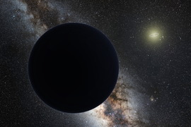 Artist's impression of Planet Nine