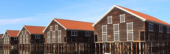 Sjöbodar i Hudiksvall