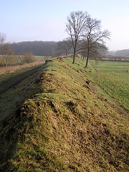 De Danevirke tegenwoordig in Dannewerk