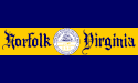 Flag of Norfolk, Virginia.