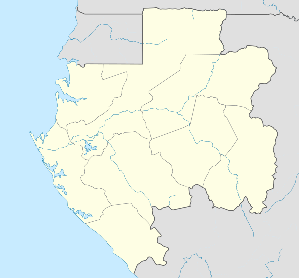 Carte du Gabon