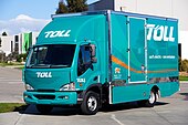 U.S. manufactured all-electric delivery truck in Australia