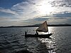 Barcheta sul Lago Vitoria