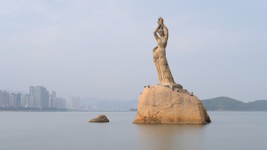 珠海渔女 (Zhuhai Fisher Girl, Zhuhai, 1982)