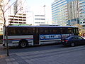 Coach USA-Red & Tan in Hudson County Flxible Metro-D 11883 at Newport, Jersey City.