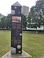 Stele zum Gedenken an Gustav Embden