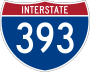 Interstate 393 marker