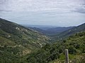 La Souche : vue sur la vallée du Lignon.