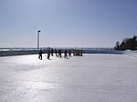 La patinoire extérieure