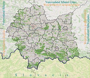 Nowy Sącz se află în Voievodatul Polonia Mică