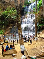 Kintampo waterfalls.