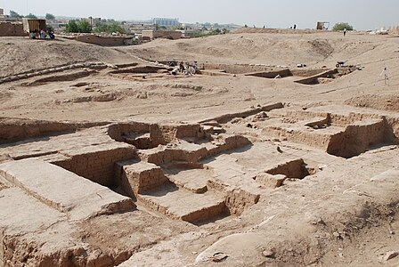 Les ruïnes del jaciment de Tell Halaf, que van experimentar diverses fases d’ocupació i abandó entre el neolític i l'edat del ferro