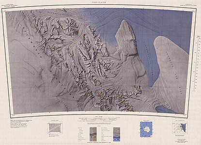 Northern Heritage Range, USGS map