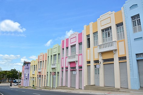 Casario da Rua João Suassuna, Centro Histórico de João Pessoa