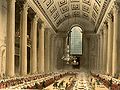 Dance's Egyptian Hall ceiling in the Mansion House, London